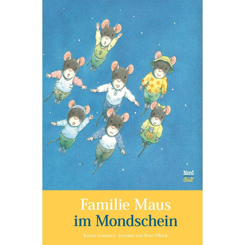 Familie Maus im Mondschein