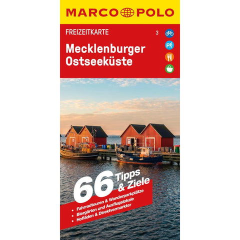 MARCO POLO Freizeitkarte 3 Mecklenburger Ostseeküste 1:100.000