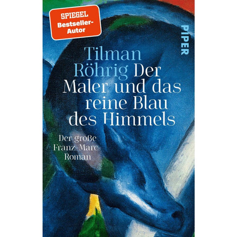 Der Maler und das reine Blau des Himmels