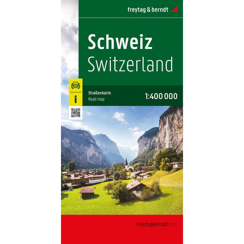 freytag & berndt Straßenkarte Schweiz 1:400.000