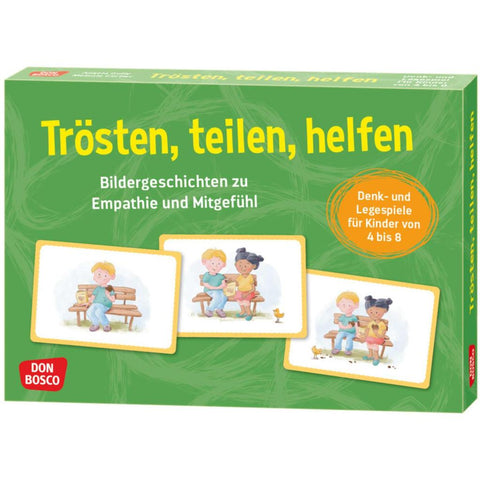 Trösten, teilen, helfen. Bildergeschichten zu Empathie und Mitgefühl