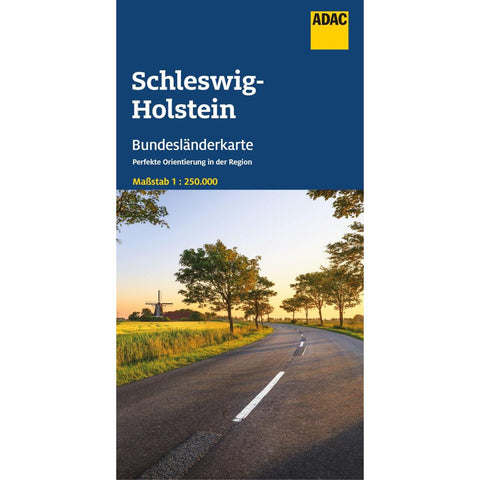 ADAC Bundesländerkarte Deutschland 01 Schleswig-Holstein 1:250.000