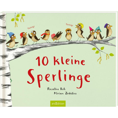 10 kleine Sperlinge