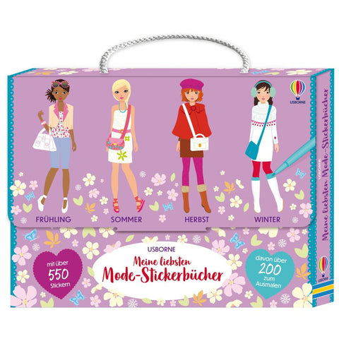 Meine liebsten Mode-Stickerbücher