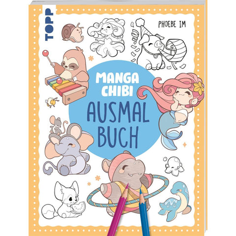 Manga Chibi Ausmalbuch