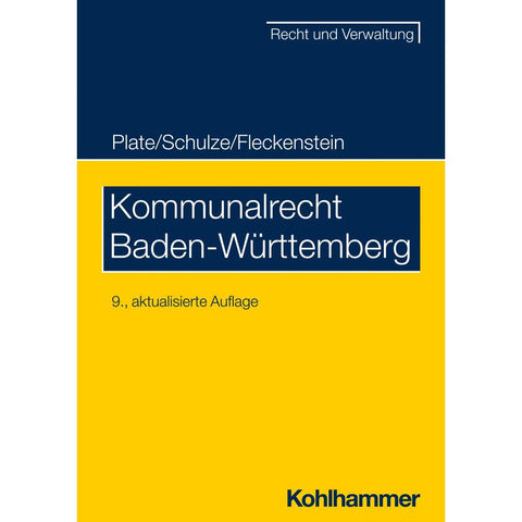 Kommunalrecht Baden-Württemberg