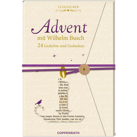 Brief-Adventskalenderbuch - Advent mit Wilhelm Busch