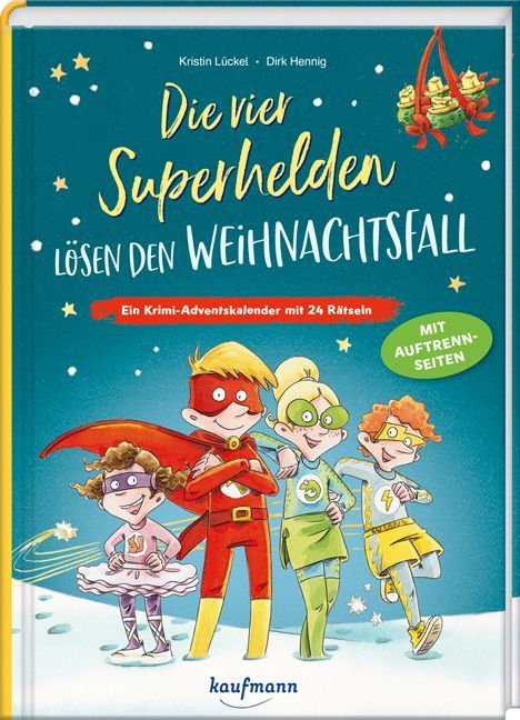 Die vier Superhelden lösen den Weihnachtsfall