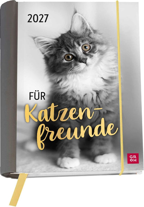 Buchkalender 2027: Für Katzenfreunde