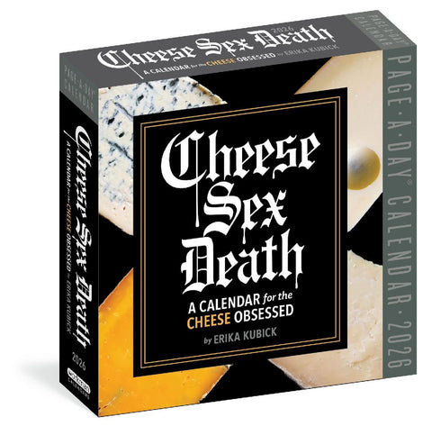 Cheese Sex Death Page-A-Day(r) Calendar 2026