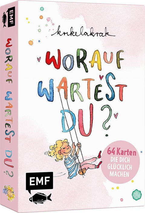 Kartenbox: Worauf wartest du? - 64 Karten, die dich glücklich machen