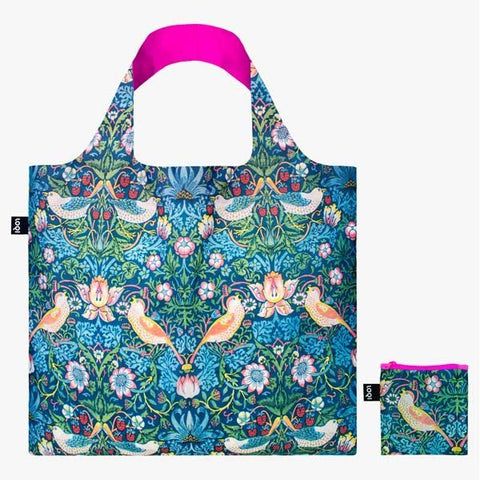 WILLIAM MORRIS The Strawberry Thief Neon Pink