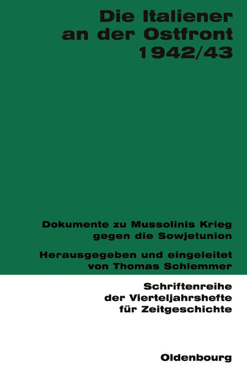 Die Italiener an der Ostfront 1942/43