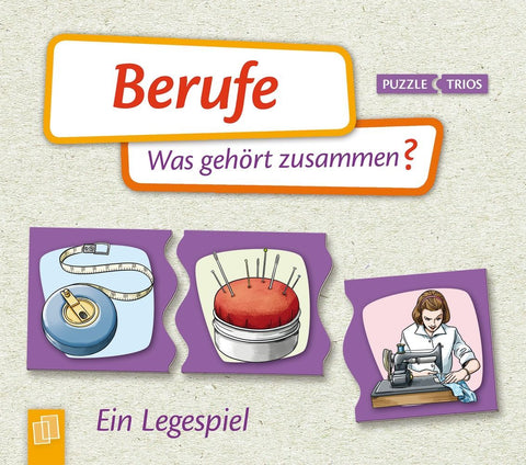 Berufe - Was gehört zusammen? Ein Legespiel für Menschen mit Demenz