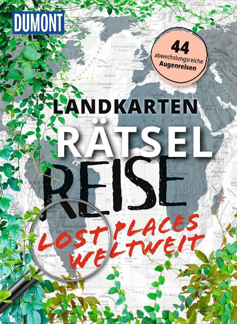 Landkarten-Rätselreise Lost Places weltweit