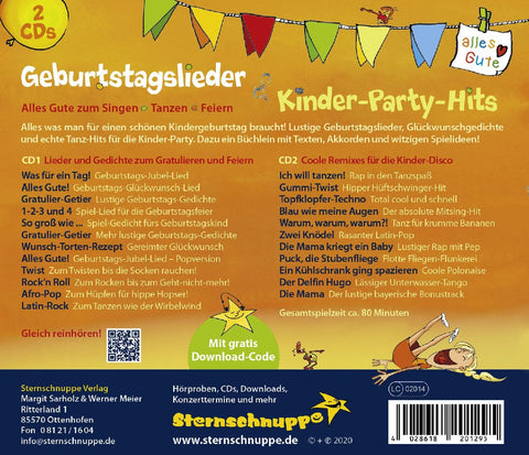 Geburtstagslieder & Kinder-Party-Hits