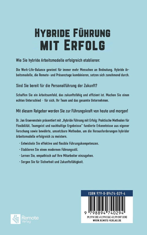 Hybride Führung mit Erfolg