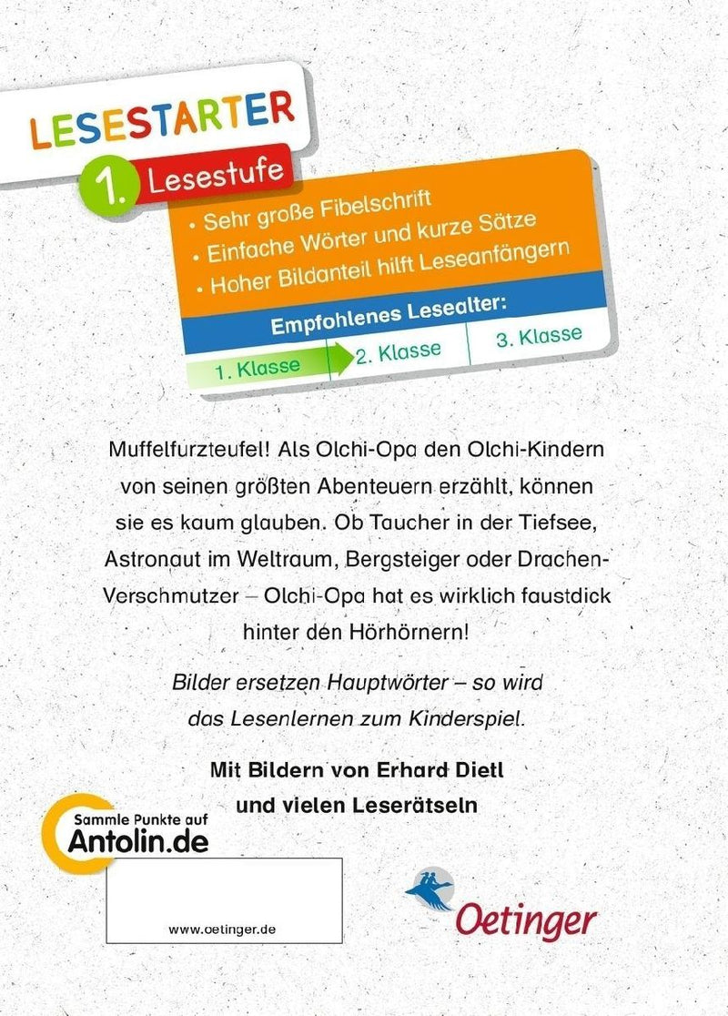Die Olchis. Olchi-Opas krötigste Abenteuer (Rückseite)