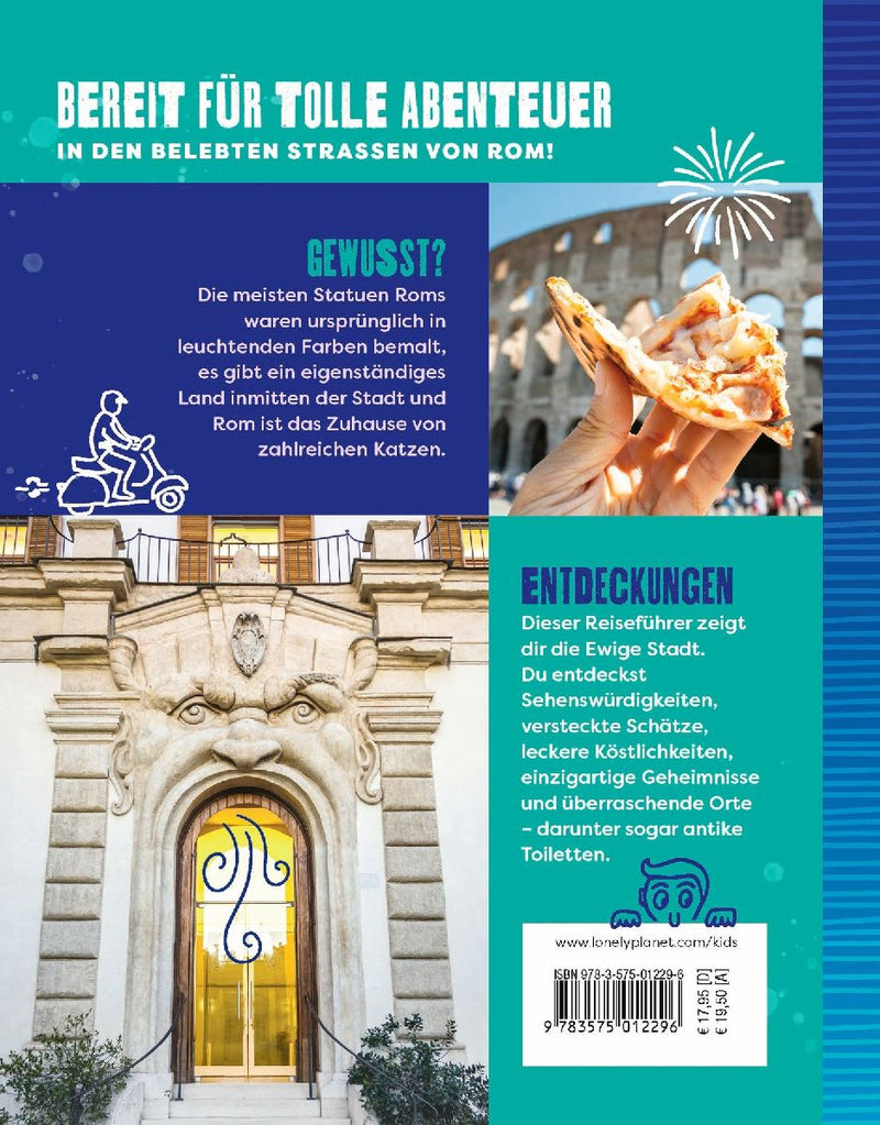 LONELY PLANET Kinderreiseführer Der Cityguide für Kids Rom (Rückseite)