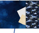 myNOTES Notizbuch A5: Cosmic Whale