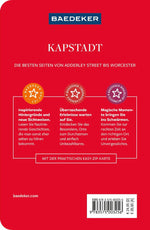 Baedeker Reiseführer Kapstadt, Garden Route (Rückseite)