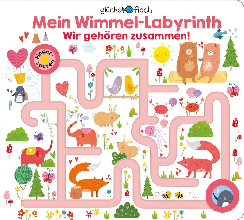 Glücksfisch: Mein Wimmel-Labyrinth: Wir gehören zusammen!