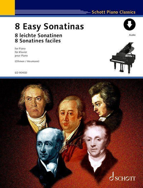 8 leichte Sonatinen