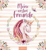 Meine ersten Freunde - Einhörner (Aquarell-Optik)