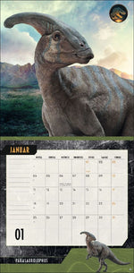 Jurassic World Broschurkalender 2027