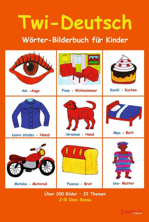 Twi-Deutsch Wörter-Bilderbuch für Kinder