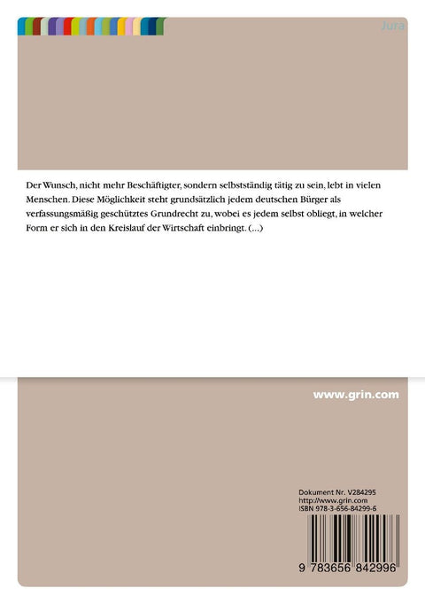 Die Gründung einer Gesellschaft mit beschränkter Haftung (GmbH) nach Handels- und Gesellschaftsrecht