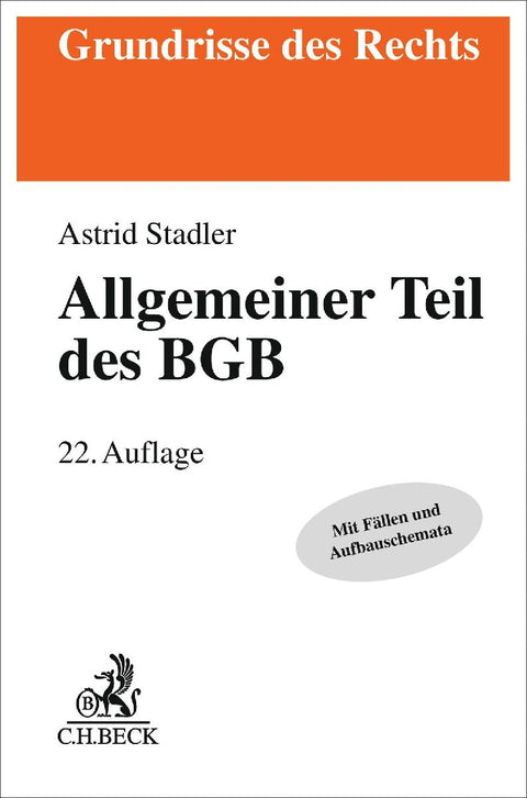Allgemeiner Teil des BGB