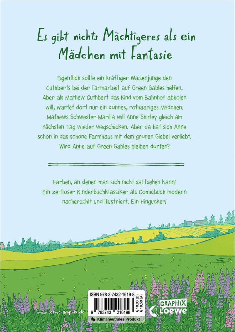 Anne auf Green Gables (Rückseite)