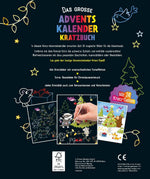 Das große Adventskalender Kritzel-Kratzel Buch (Rückseite)