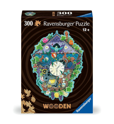 Wooden Puzzle 300 Teile - Kuckucksuhr