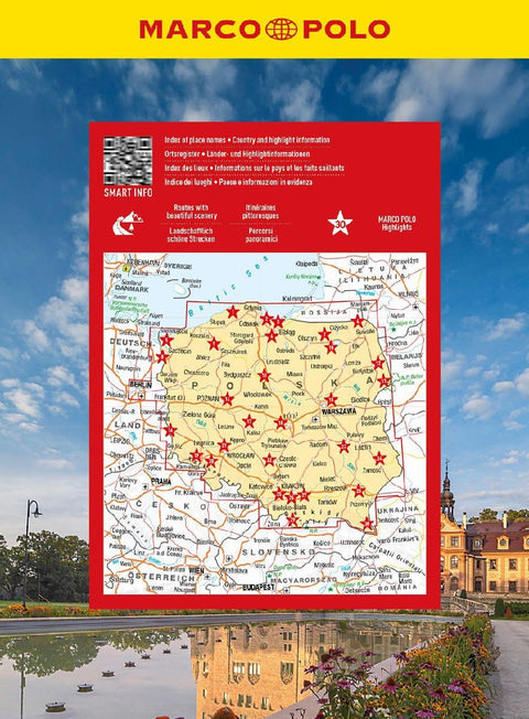 MARCO POLO Reiseatlas Polen 1:300.000