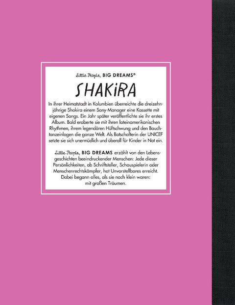 Shakira - Little People, BIG DREAMS (Deutsche Ausgabe)
