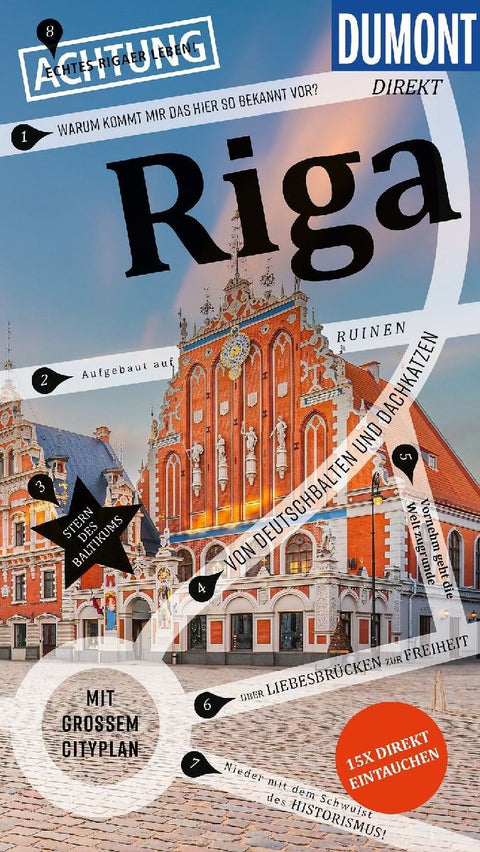 DUMONT direkt Reiseführer Riga