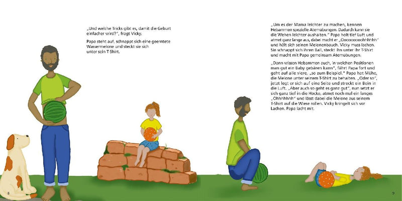 Vicky möchte Hebamme werden (Innenansicht)