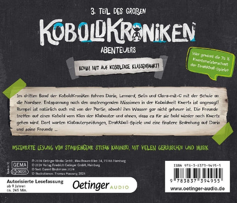 KoboldKroniken 3. Klassenfahrt mit Klabauter