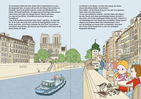 Leo und Rosa reisen nach Frankreich
