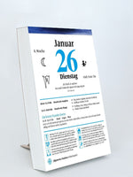 Mondkalender für jeden Tag 2027