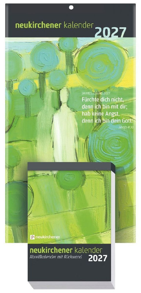 Neukirchener Kalender 2027 - Abreißkalender mit Rückwand