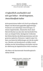 Kulturpessimismus als Politische Gefahr (Rückseite)