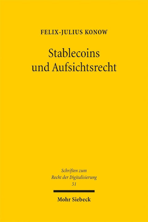 Stablecoins und Aufsichtsrecht
