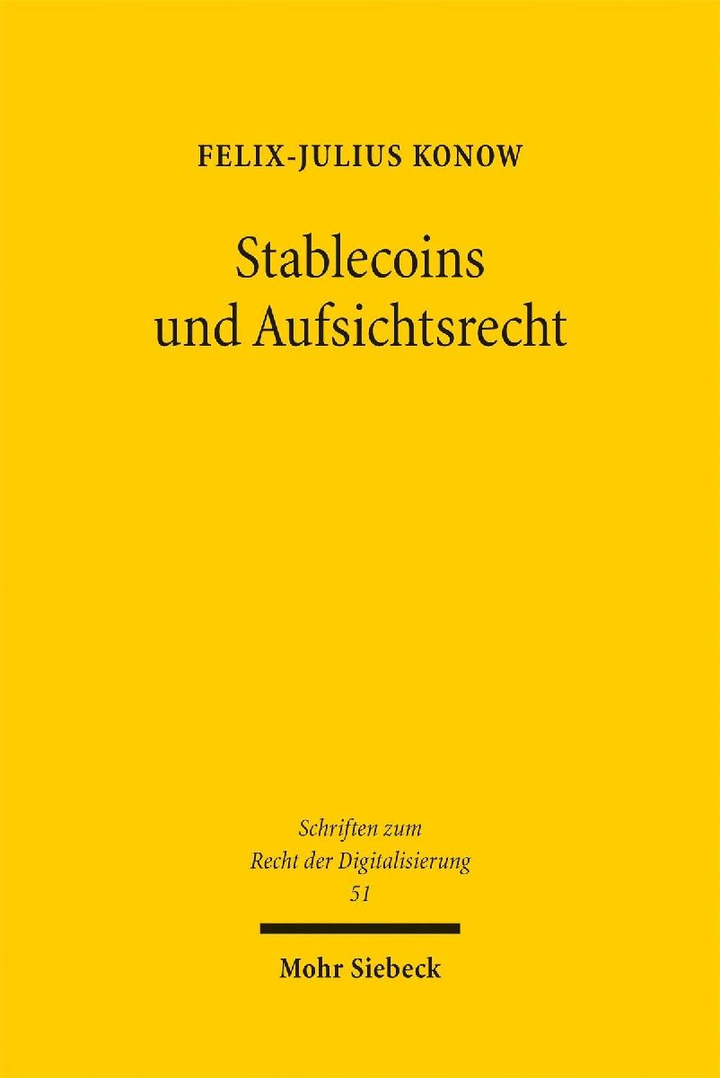 Stablecoins und Aufsichtsrecht