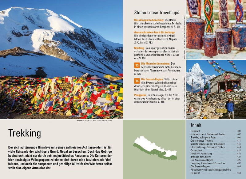 Stefan Loose Reiseführer Nepal (Innenansicht)