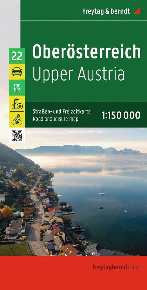 freytag & berndt Straßenkarte Oberösterreich 1:150.000