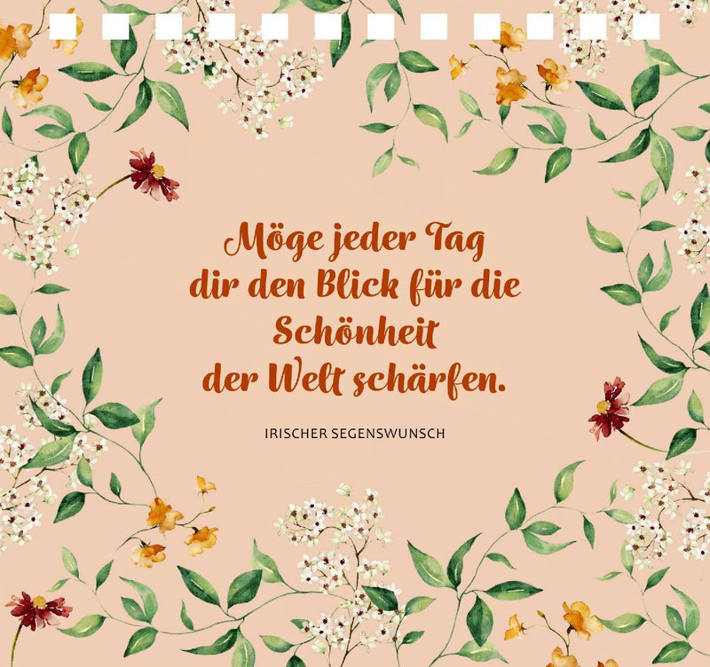 Einfach gute Wünsche (Innenansicht)