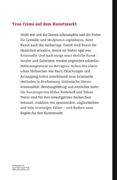 Kunst und Verbrechen